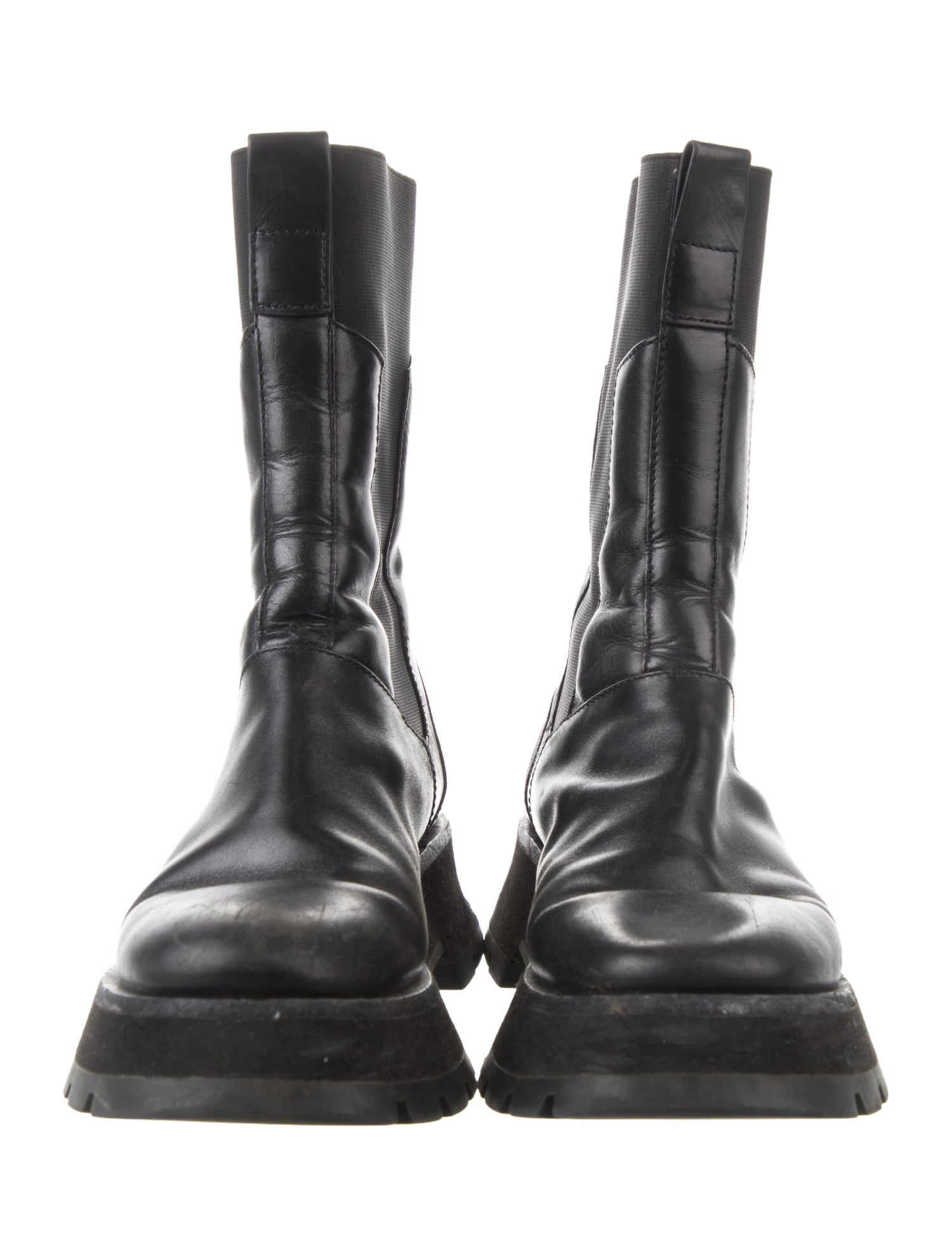3.1 Phillip Lim Leather Combat Boots